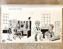 Dave Berg Original Production Art Mad Magazine'The Lighter Side Of' Issue #350