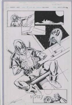 Deadpool Corps #2 Page 16 Original Art Rob Liefeld 17 in x 11 in Marvel Artwork