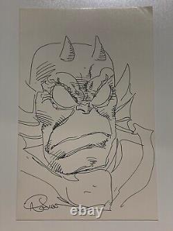 Denis Rodier DC Comic Signed Autograph Art Sketch PSA DNA j2f1c 52