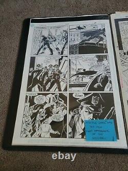 Detective Comics #648 Original Comic Art. First Apperance of The Spoiler