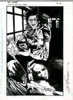 Detective Comics #954 pg 20 Unpublished Alex Sanchez Original Art BATMAN