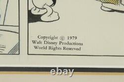 Donald Duck Original Art Newspaper Comic Strip Panel Disney 1979 King Features
