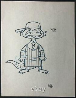 EVAN DORKIN Original Art 6 TV Character Designs Comics Artist Yo Gabba Gabba