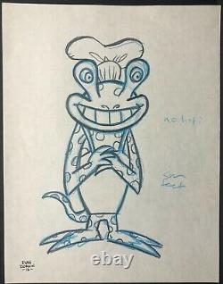 EVAN DORKIN Original Art 6 TV Character Designs Comics Artist Yo Gabba Gabba