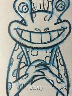 EVAN DORKIN Original Art 6 TV Character Designs Comics Artist Yo Gabba Gabba