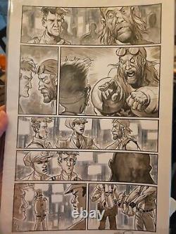 Eric Powell Original Signed Comic Art