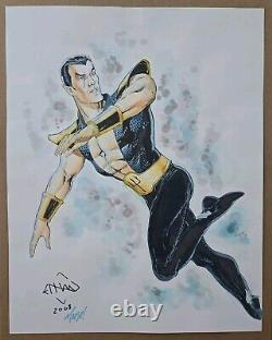 Ethan Van Sciver EVS Original Sketch Art Namor Marvel Comics 2008