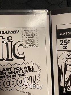 Fantastic Four 67 Original Art Recreation after Jack Kirby