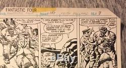 Fantastic Four John Wayne # 196 Signed Original Art 1978 Marvel Comics