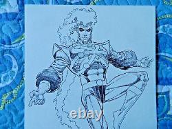 Firestorm Original Art Drawing by Pat Broderick