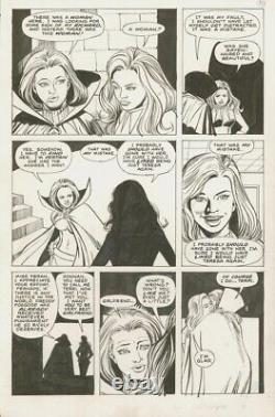 Flare #37 Dick Giordano Original Art Page / Heroic Publishing 2009 Doctor Arcane