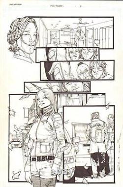 Fleshdigger #1 Page 4 Original Art by Alex Sanchez Supernatural Horror Top Cow