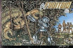 Fugitoid #1 Tmnt 1985 Original Cover Proof Production Art Signed Eastman & Laird