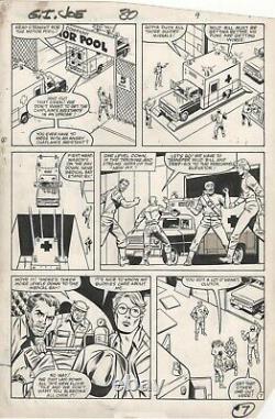 G. I. Joe A Real American Hero #30 Pg 7 1984 Marvel Original Comic Art Gijoe