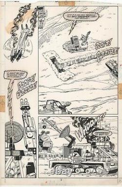 G. I. Joe A Real American Hero #81 Pg 2 1988 Marvel Original Comic Art Gijoe