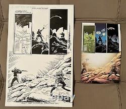 G. I. Joe ARAH Original Comic Book Art Inks Issue 182 Page 18 Buscema Frenz Hama