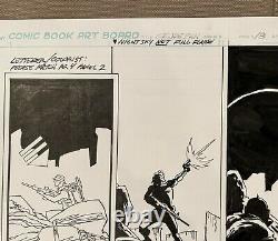 G. I. Joe ARAH Original Comic Book Art Inks Issue 182 Page 18 Buscema Frenz Hama