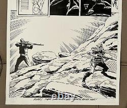 G. I. Joe ARAH Original Comic Book Art Inks Issue 182 Page 18 Buscema Frenz Hama