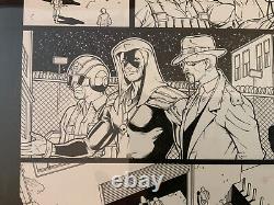 G. I. Joe ARAH Original Comic Book Art Issue 10 Page 18 Zartan, Scrap-Iron