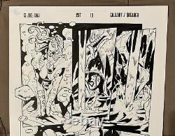 G. I. Joe ARAH Original Comic Book Art Issue 207 Page 13 Larry Hama Snake Eyes