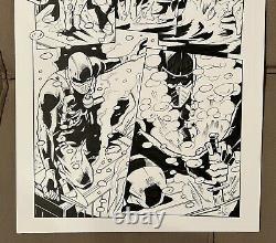 G. I. Joe ARAH Original Comic Book Art Issue 207 Page 13 Larry Hama Snake Eyes