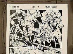 G. I. Joe ARAH Original Comic Book Art Issue 208 Page 21 Larry Hama Snake Eyes