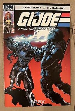 G. I. Joe ARAH Original Comic Book Art Issue 208 Page 21 Larry Hama Snake Eyes