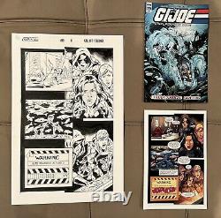 G. I. Joe ARAH Original Comic Book Art Issue 229 Page 11 Dawn Moreno Larry Hama