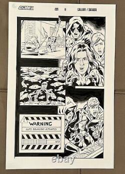 G. I. Joe ARAH Original Comic Book Art Issue 229 Page 11 Dawn Moreno Larry Hama