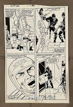 G. I. Joe ARAH Original Comic Book Art Marvel Issue 86 Page 13 Larry Hama Writer