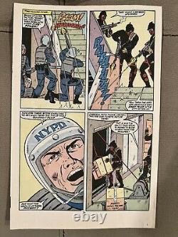 G. I. Joe ARAH Original Comic Book Art Marvel Issue 86 Page 13 Larry Hama Writer