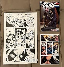 G. I. Joe ARAM Original Comic Book Art Inks Issue 233 Page 15 Larry Hama Writer