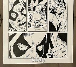 G. I. Joe ARAM Original Comic Book Art Inks Issue 233 Page 15 Larry Hama Writer