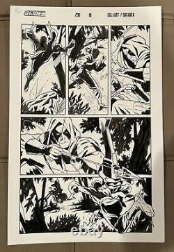 G. I. Joe ARAM Original Comic Book Art Issue 230 Page 18 Dawn Moreno Larry Hama