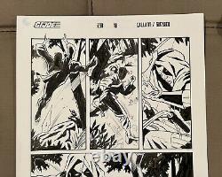 G. I. Joe ARAM Original Comic Book Art Issue 230 Page 18 Dawn Moreno Larry Hama