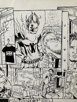 GENERATION X #71 Pg 3 MARVEL COMICS STEVE PUGH ORIGINAL ART PAGE CHAMBER X-MEN