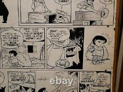 GORDO Sunday Comic Strip Original Art 4-25-1948 GUS ARRIOLA Magic Tricks