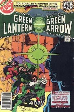 GREEN LANTERN #112 ART original color guide 1979 GREEN ARROW ACTION PACKED