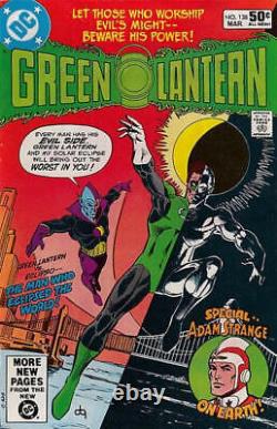 GREEN LANTERN #138 ART original COLOR GUIDES 4 pages ECLIPSO BLOCH STATON 1981