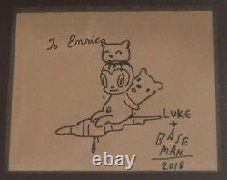 Gary Baseman and Luke Chueh One of a Kind Modern Drawing 2018 DesignerCon