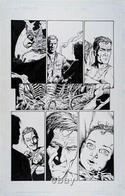 Gary Frank Original Comic Art Page from Supreme Power Originalseite