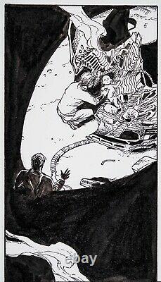 Gary Frank Original Comic Art Page from Supreme Power Originalseite