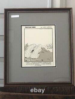 Gary Larson The Far Side Daily Comic Strip Original Art dated 9-1-84