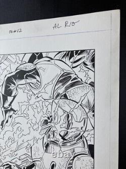 Gen13 #25 p 12 Original Comic Art by Al Rio, pencils + inks Image Wildstorm 1995