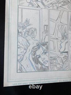 Gen13 #25 p 12 Original Comic Art by Al Rio, pencils + inks Image Wildstorm 1995