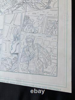 Gen13 #25 p 12 Original Comic Art by Al Rio, pencils + inks Image Wildstorm 1995