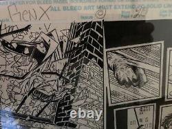Generation X #5 Original Comic Art Chris Bachalo Pro-Framed