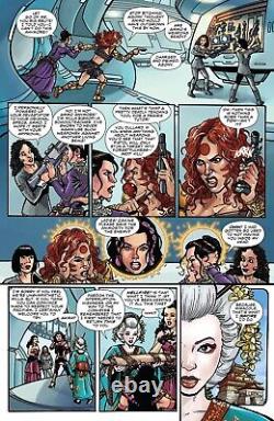 George Perez Story Pencils AND Inks Original Comic Art Page Sirens 2