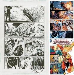 Gerry Conway Firestorm Legends of Tomorrow #1 Pg 10 Original Art Eduardo Pansica