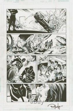 Gerry Conway Firestorm Legends of Tomorrow #1 Pg 10 Original Art Eduardo Pansica